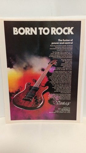 Vantage guitars born to - vantage,