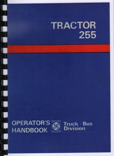 Leyland 255 tractor - leyland,