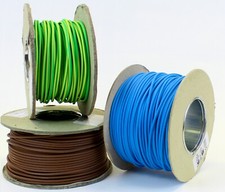 Single Core Conduit Cable 6491X Blue Brown Earth Yellow / Green Wire 1.5 - 16 mm
