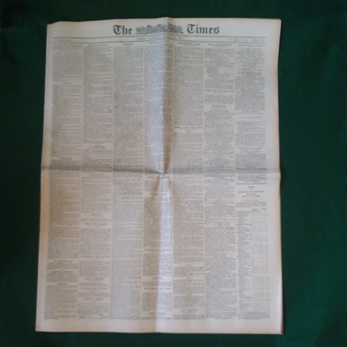 The times newspaper original - the,