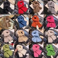 Cashmere Blend Knitted Scarf