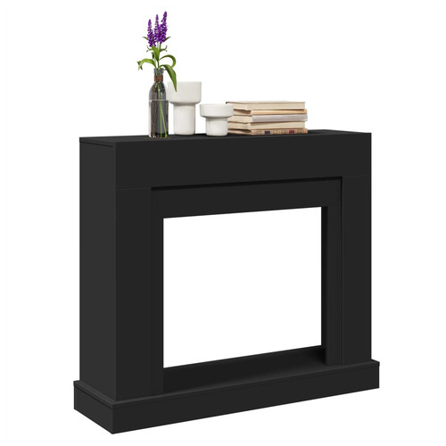 Fireplace surround black oak - black,