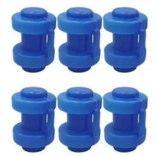 6Pcs Professional Trampoline Rod Cover Tube Caps Small Trampoline Replacements