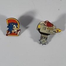 Sonic 2 Vintage Pin Badge Set