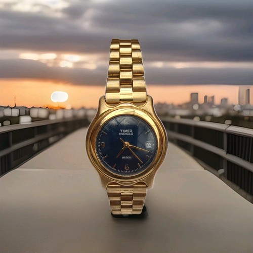 Timex indiglo 50m quartz - wr,