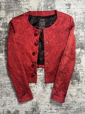 River Island Red Cropped