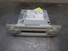 Fiat 500 2012 Radio Stereo CD Player Cream **CODE INCLUDED*** F1407