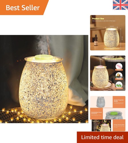 Glass electric oil burner wax - glass,