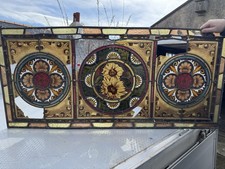 Edwardian stained glass window - edwardian,