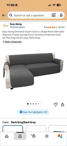 Reversible sectional couch - reversible,