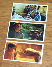 3 x E.T. THE EXTRA-TERRESTRIAL Nabisco biscuit cards 1982