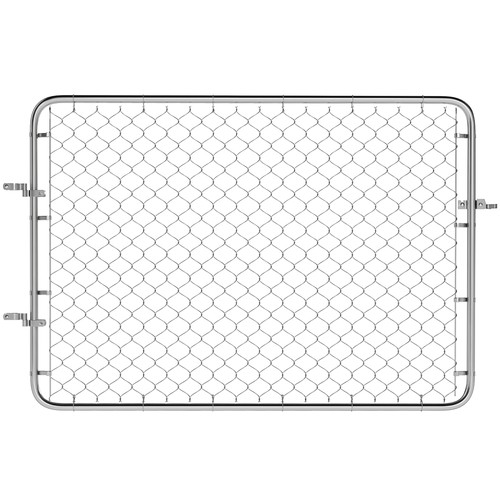 Chain link fence gate - chain,