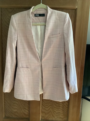 Zara pink checked - zara,