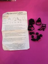 PATCHWORK CUTTERS handbags shoes and confetti CAKE DECORATING SUGARCRAFT