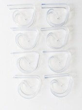 8 x clear Tablecloth Weights