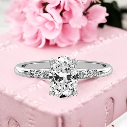 Diamond ring gold lab grown - ring,