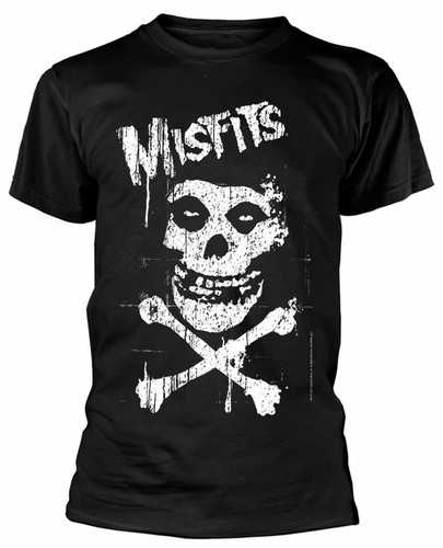 Misfits bones black shirt - misfits,