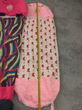 Pink Cat Sleeping Bag Happy