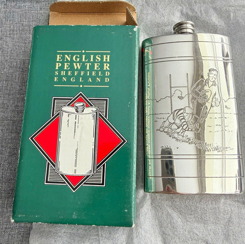 Vintage english pewter 8oz - pewter,