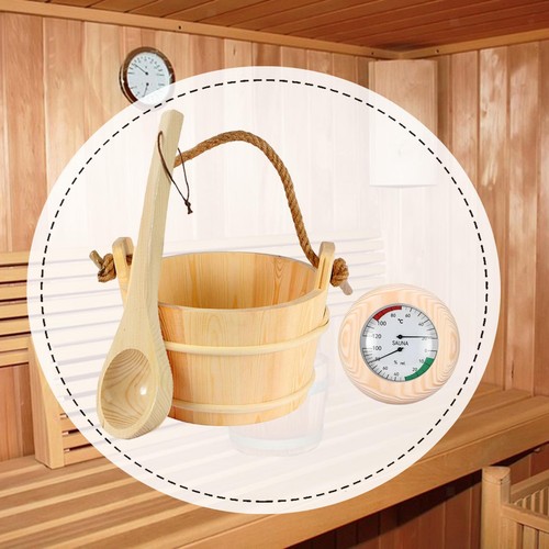 Sauna bucket and - and, tub