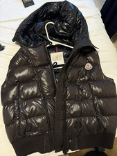 Moncler Black Hooded Puffer
