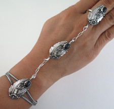 Sterling Silver & Black Onyx