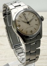 Gorgeous Tudor Oyster Mens Watch 7903 Honeycomb Dial With Rolex Riveted Bracelet