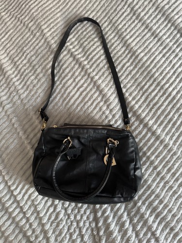 Domo black real leather - real,