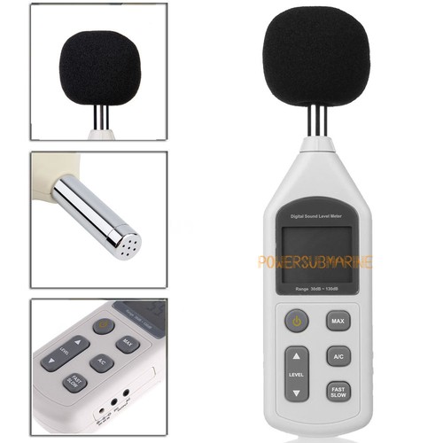 Lcd sound noise level meter - sound,