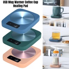 Electric Coffee Mug Warmer Smart Cup Heater Pad USB Hot Drink Warmer for Desk