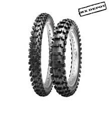 HONDA CR125 FRONT & REAR TYRE SET 80/100-21 FRONT & 100/90-19 REAR CST MX