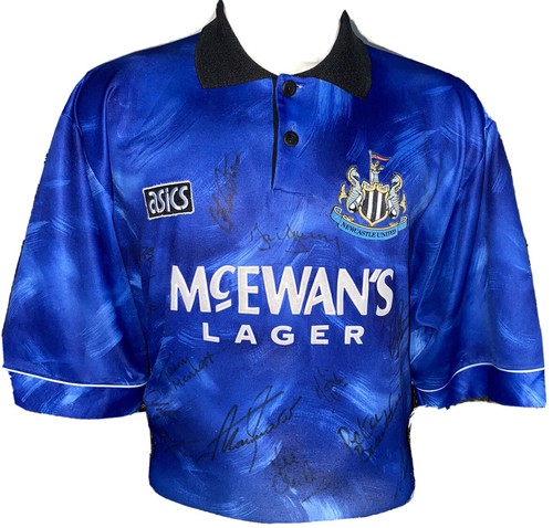 Signed retro newcastle united - signed,