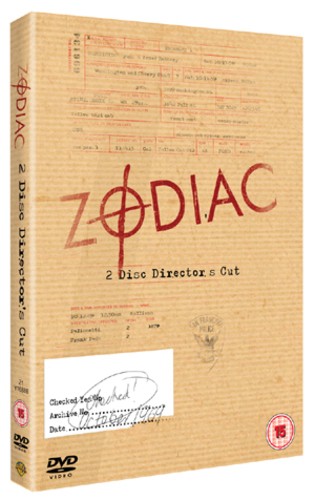 Zodiac director cut dvd - director's,