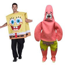 Book Week SpongeBob SpongeBob Cosplay for Adults & Kids Party Halloween Costume