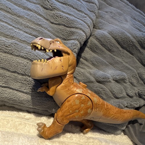 Brown rex dinosaur plastic - t-rex,