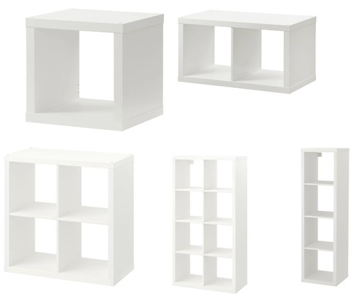 Ikea kallax white - kallax, shelving