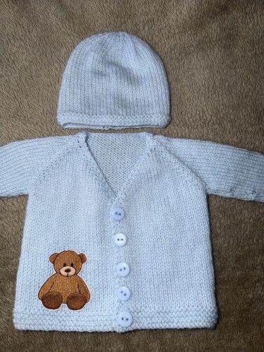 Hand knitted baby - knitted, cardigan