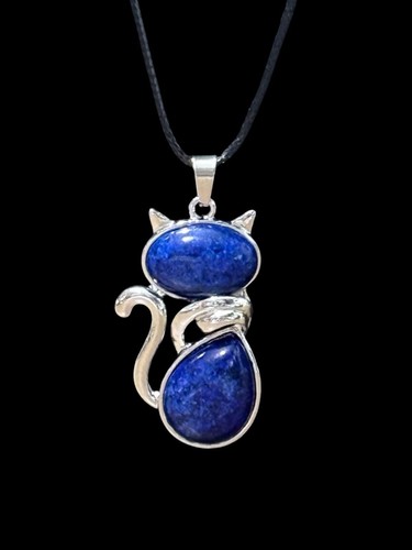 Lapis lazuli crystal - lazuli, cat
