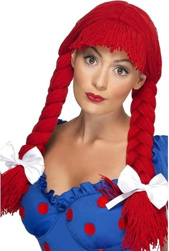 Ladies rag doll wig - rag,