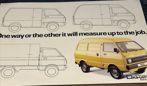 The daihatsu 850 van and - 850,