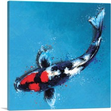 ARTCANVAS Showa Koi Carp Fish