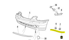 JAGUAR X-TYPE FRONT BUMPER