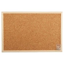 Cork Board 300 x 450mm Wooden