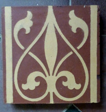 Antique tile victorian - antique,