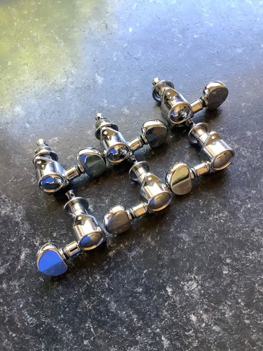 Grover tuners 3x3 chrome - tuners, used