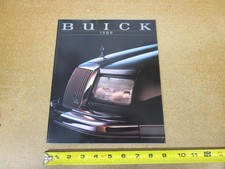 1989 Buick Full Line Reatta