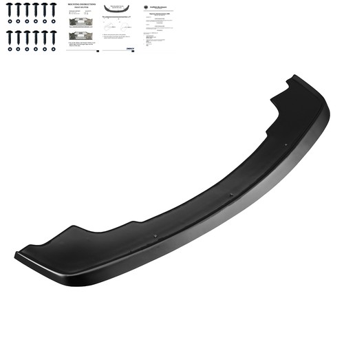 Front spoiler lip - , attachment