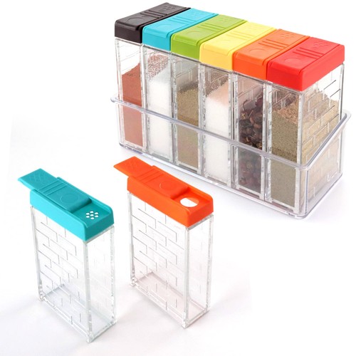 Spice shaker jars plastic - spice, jars,