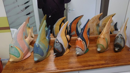 Angel fish i - porcelain),