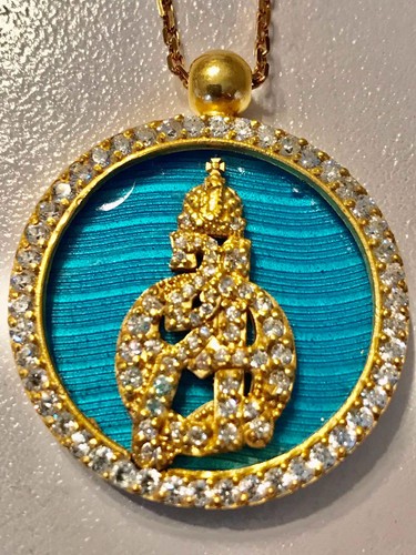 Silver imperial faberge pedant - silver,